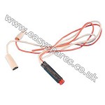 Beko Oven Warning Lamp Red 265100003 *THIS IS A GENUINE BEKO SPARE*
