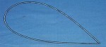 Genuine BEKO Circular Door Seal Spring: 2802580100